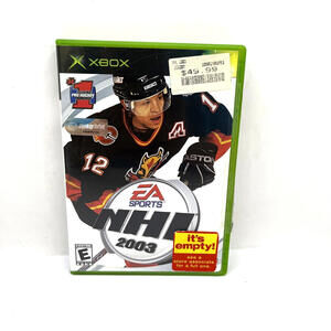 NHL 2004 Microsoft Xbox Game Complete With Manual CIB Hockey Video Game